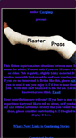 Mobile Screenshot of plasterprose.com